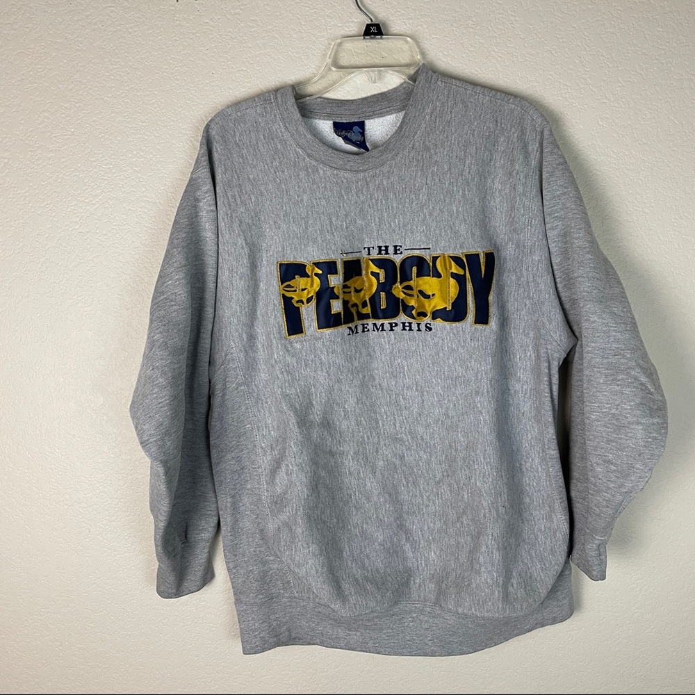 Gray Memphis Crewneck Sweatshirt